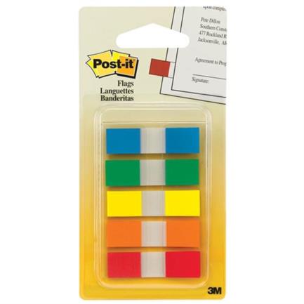 Mini Banderita C/ 5 Colores C/ 100 pzs 683 3M