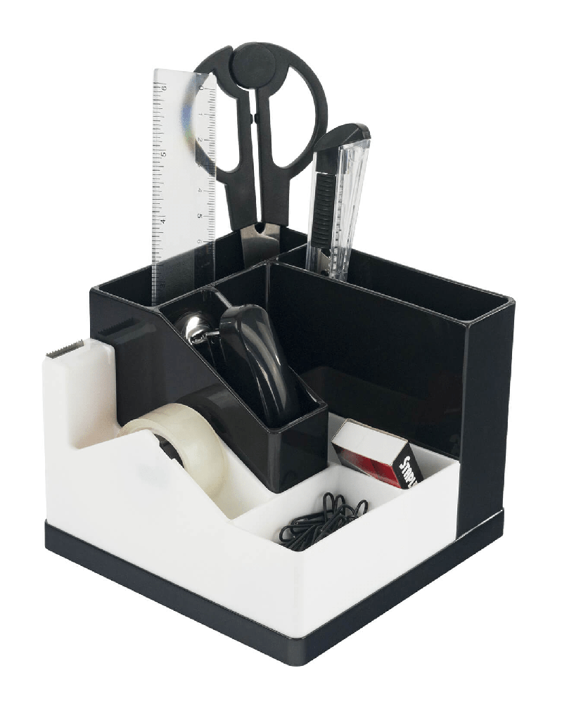 Organizador Escritorio C/ Despachador Cinta Blanco Printaform