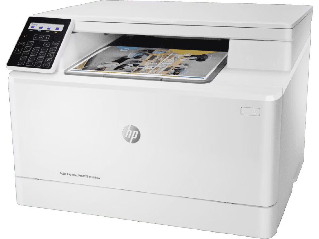 Impresora Multifuncional Color LaserJet Pro M182NW  HP