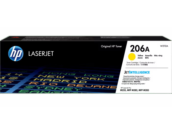 Toner HP 206A Amarillo