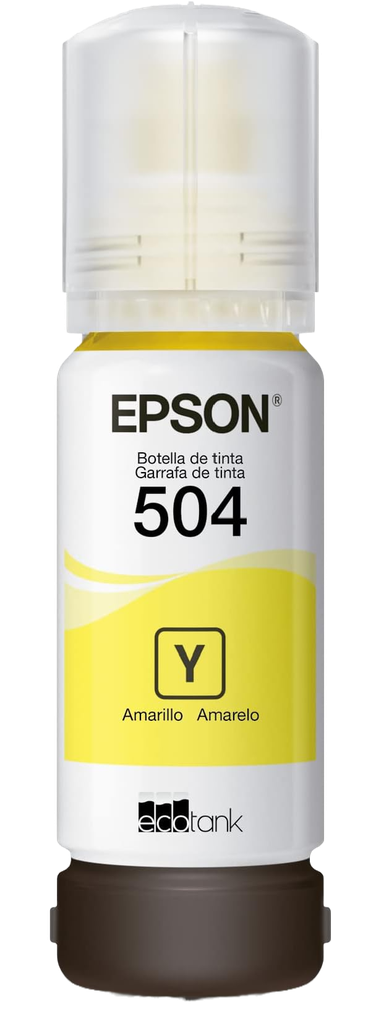 Tinta T504 Amarillo Epson