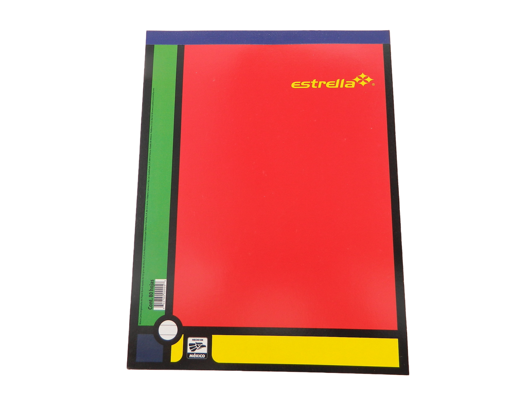 Block Rayado T/ Carta C/ 80 hjs Estrella