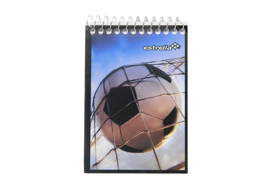 Libreta Apuntes Espiral 100-E Rayado C/ 40 hjs Estrella