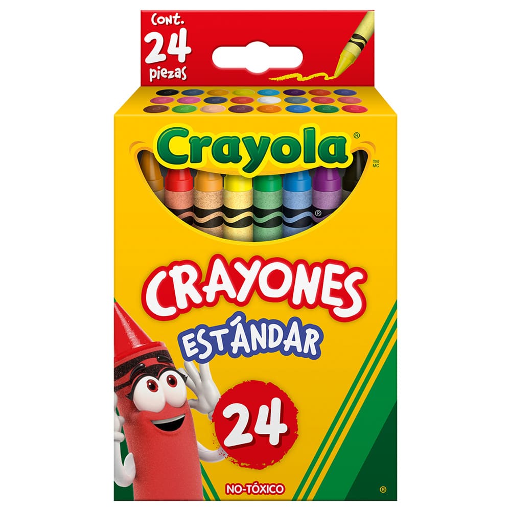 Crayones Estandar C/ 24 pzs Crayola