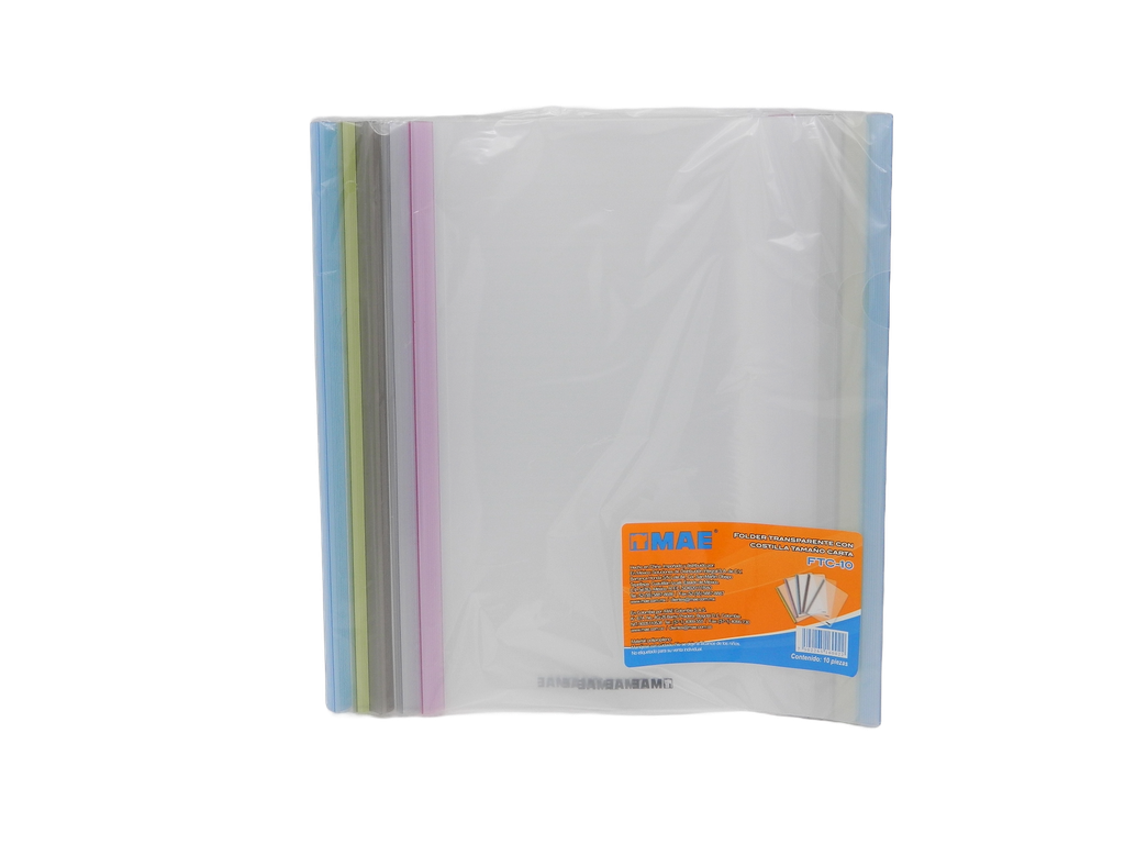 Folder C/ Costilla T/ Carta C/ 12 pzs Mae