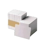 Tarjetas Blancas PVC 2.12" x 3.38" 30 mil C/ 500 pzs Zebra