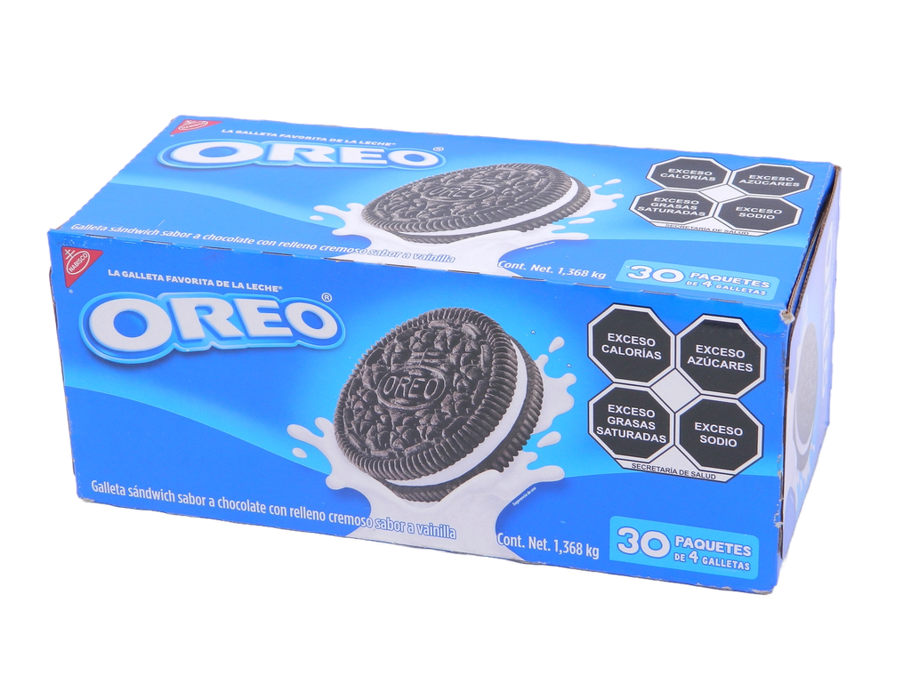 Galletas Oreo 45 grs C/ 30 pzs Nabisco