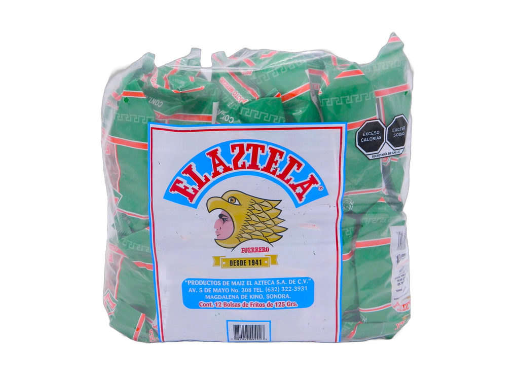 Fritos Azteca 125 grs C/ 12 pzs