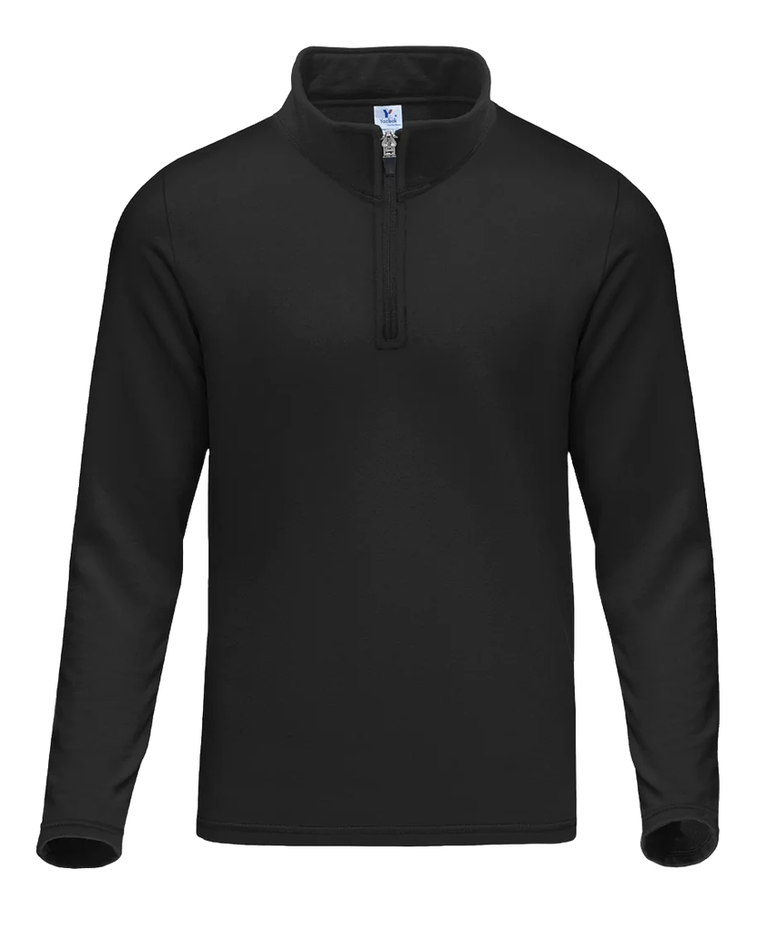 Sudadera 1/4 Cierre 50% Algodón 50% Poliester Negro Grande Yazbek