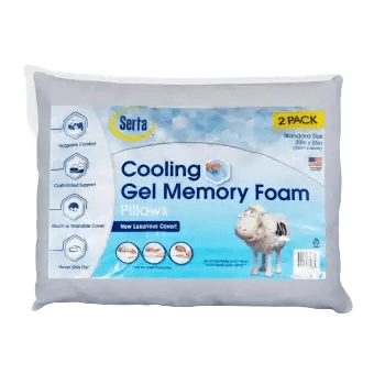 Almohada Memory Foam C/ 2 pzs Serta