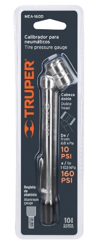 Calibrador de Presion 10 - 160 psi 19100 Truper