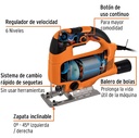 Sierra Caladora Profesional 650W 15422 Truper