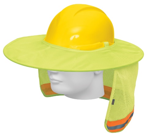 Protector Solar P/ Casco C/ Reflejante Verde 100354 Truper