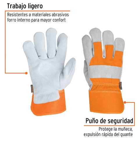 Guante Carnaza y Loneta 14245 Truper