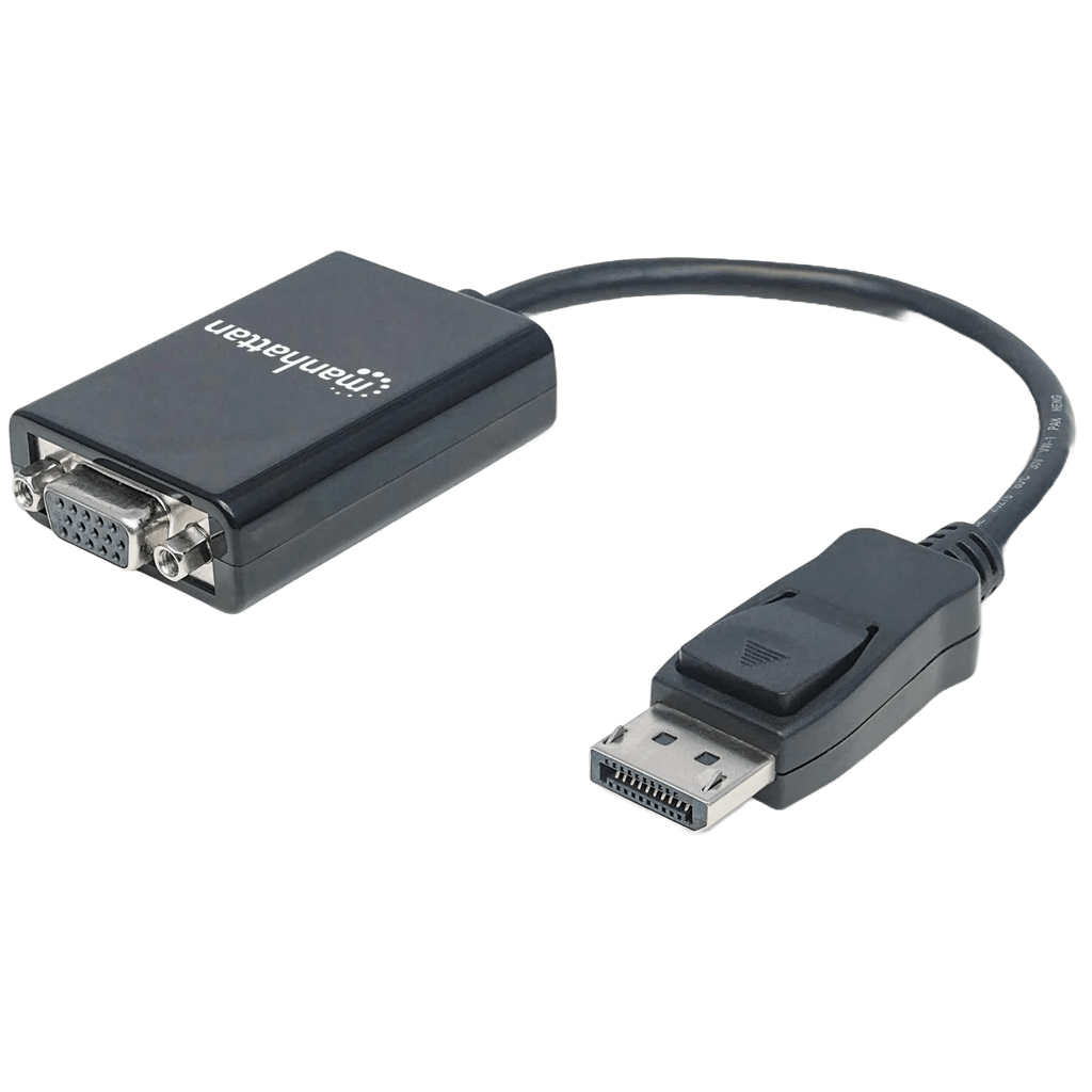 Convertidor DisplayPort Macho a VGA HD15 Hembra Manhattan