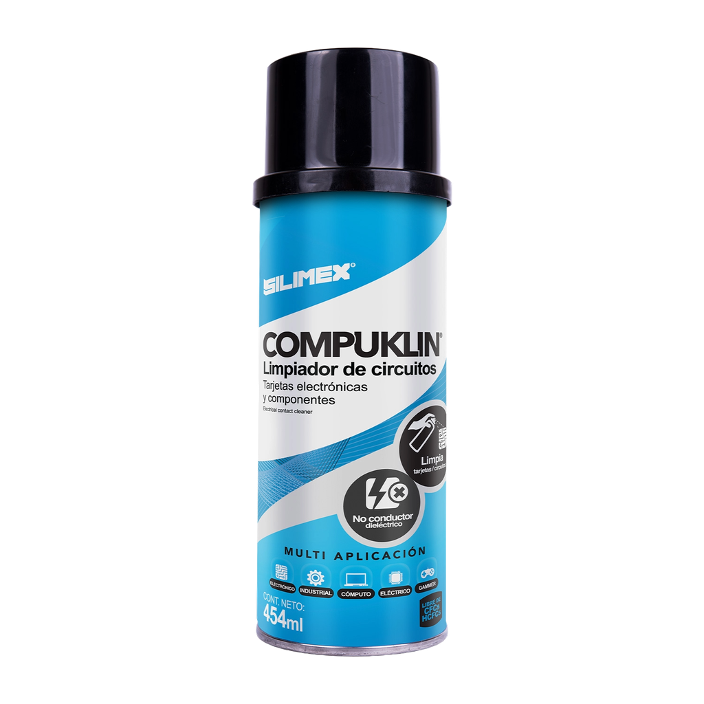 Spray Limpiador Circuitos 454 ml Silimex