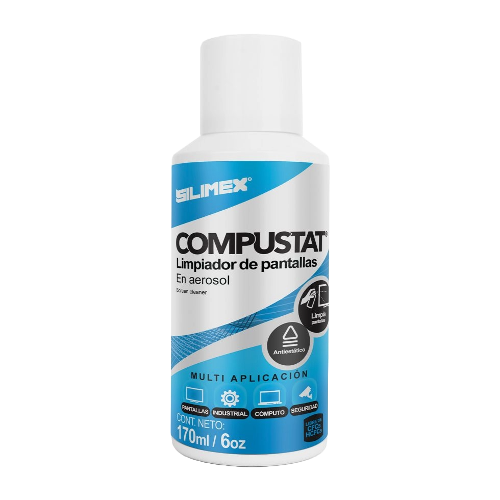 Limpiador Pantallas Antiestatico Compustat 170 ml Silimex