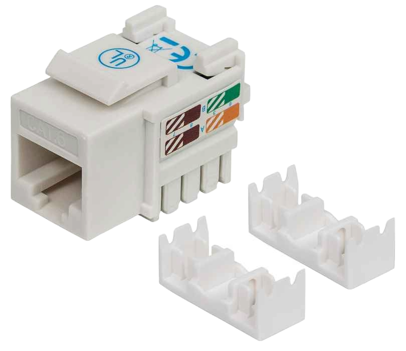 Jack RJ45 CAT6 Keystone Impacto Blanco Intellinet