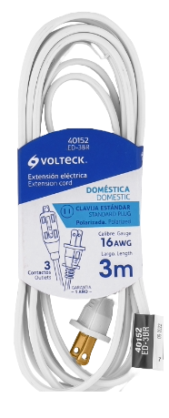 Extension Domestica Blanca 3 mts 40152 Truper