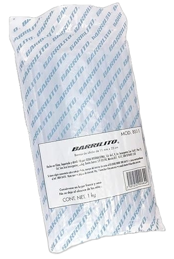 Barra Silicon Grueso 11 mm Kilo Barrilito