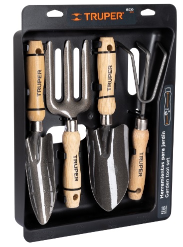Juego 4 Herramientas P/ Jardin 6" 15030 Truper