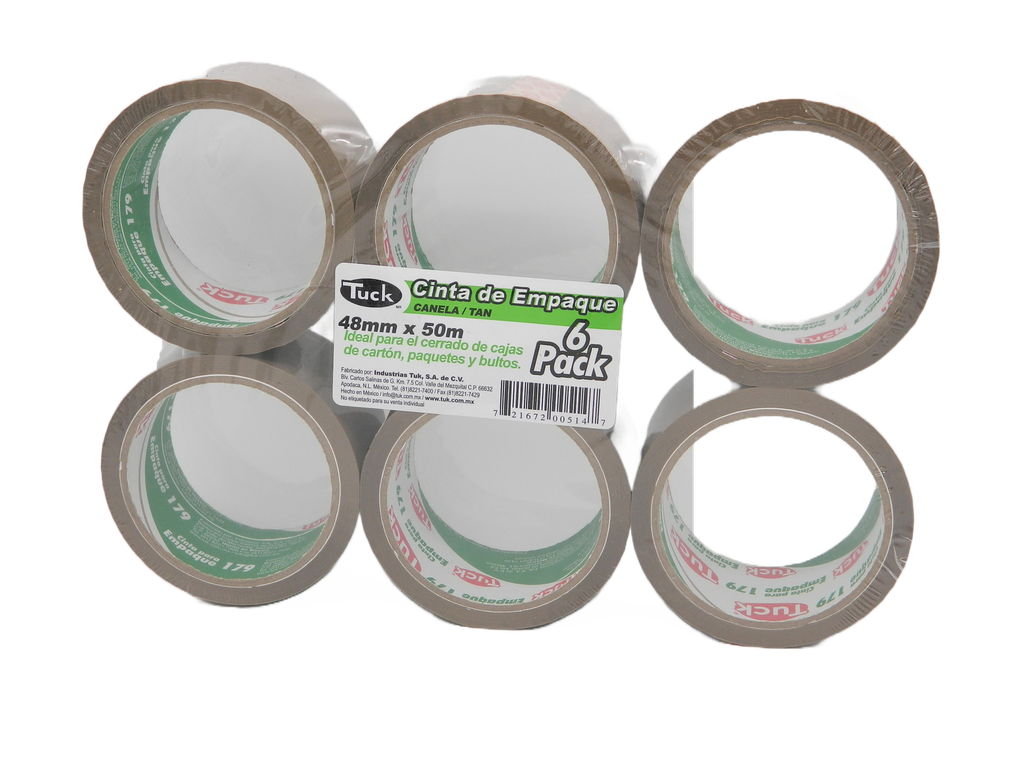 Cinta Canela T-179 48 x 50 C/ 6 pzs Tuk