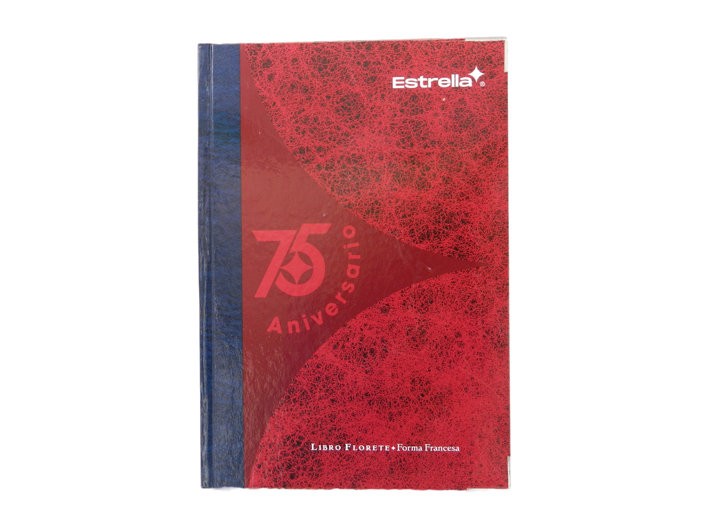 Libro Florete F/ Francesa Actas C/ 192 hjs Estrella