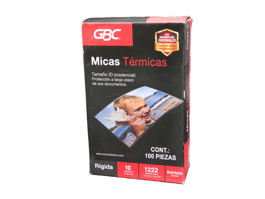 Mica Termica 12 x 19.5 1222 C/ 100 pzs Gbc