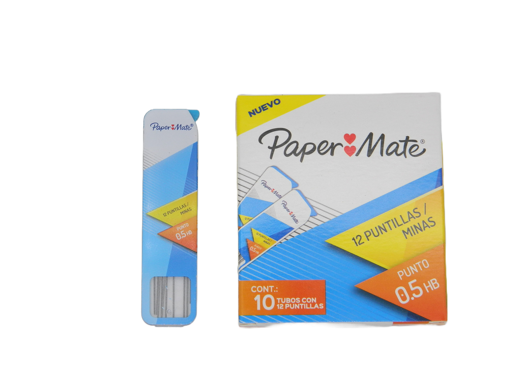 Puntillas Wearever 0.5 mm C/ 12 puntillas C/ 10 pzs Newell