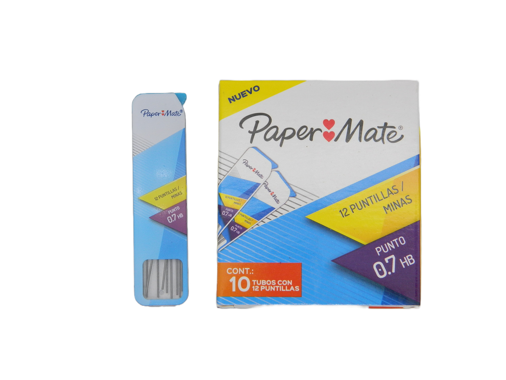 Puntillas Wearever 0.7 mm C/ 12 puntillas C/ 10 pzs Newell