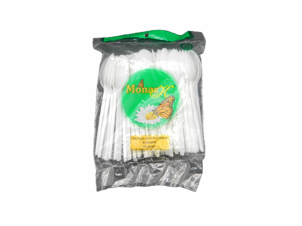 Cuchara Chica Blanca C/ 50 pzs C/ 60 pqts Monarka