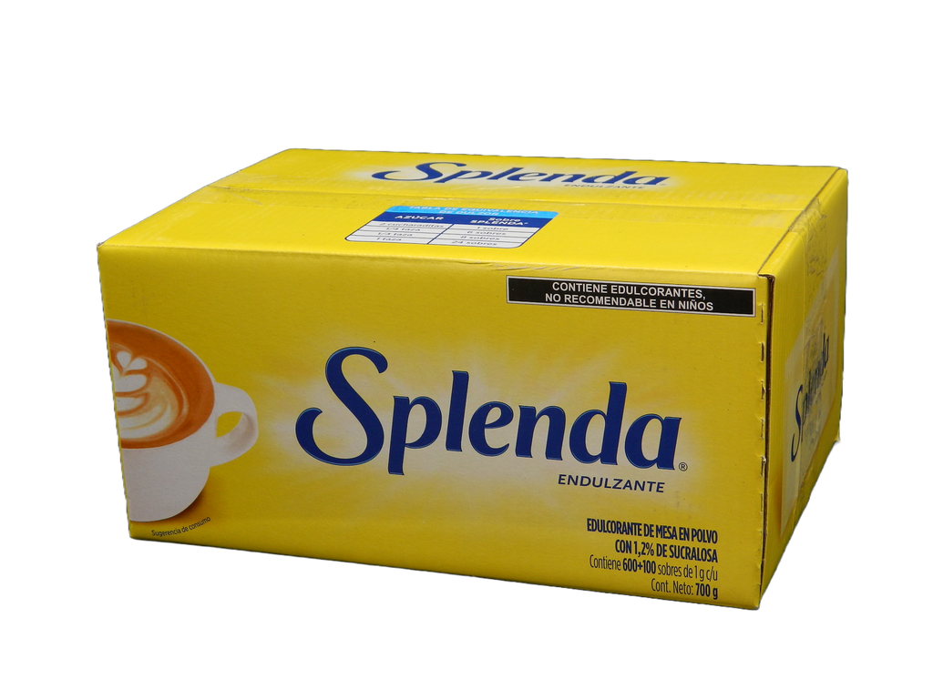 Endulzante Splenda 1 gr C/ 600 sobres