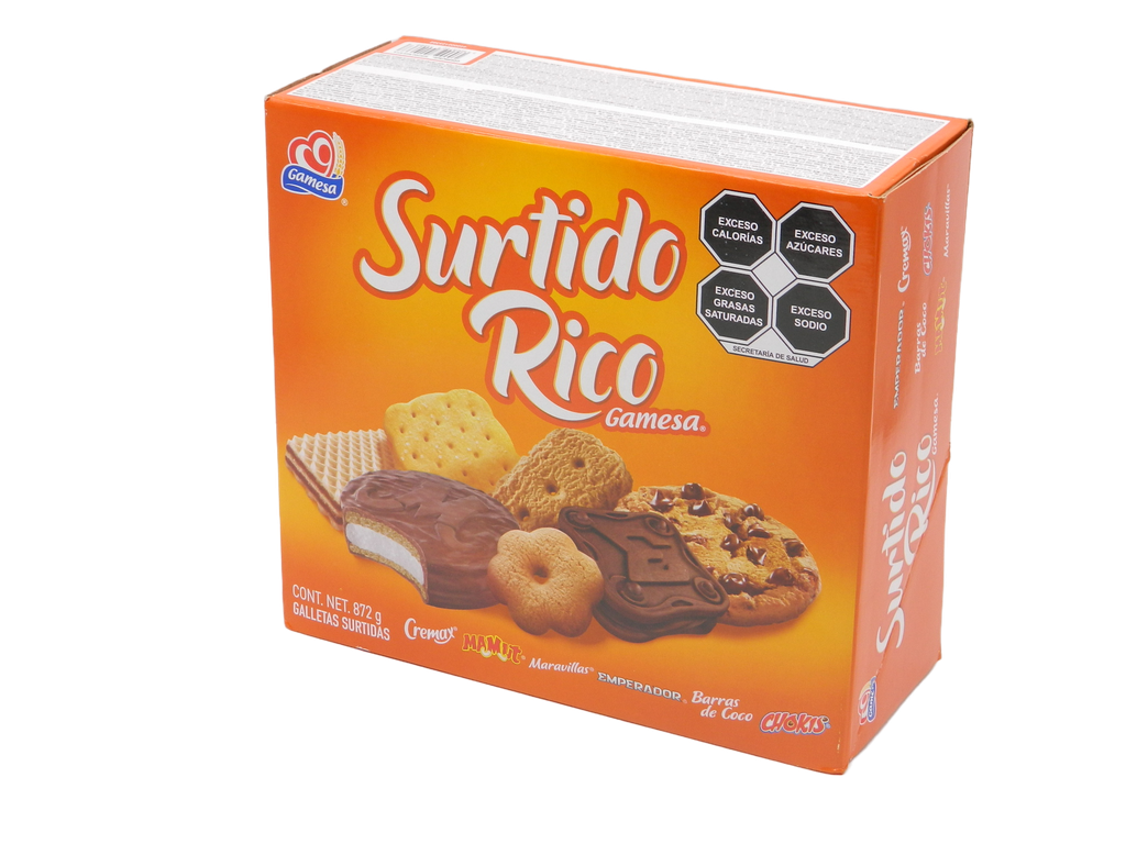 Galletas Surtido Rico 872 grs Gamesa