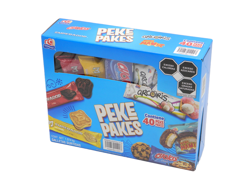 Galletas Peke Pakes C/ 40 pzs Gamesa