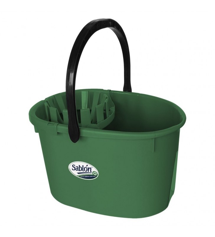 Cubeta Exprimidora 19 Lts Verde Sablon