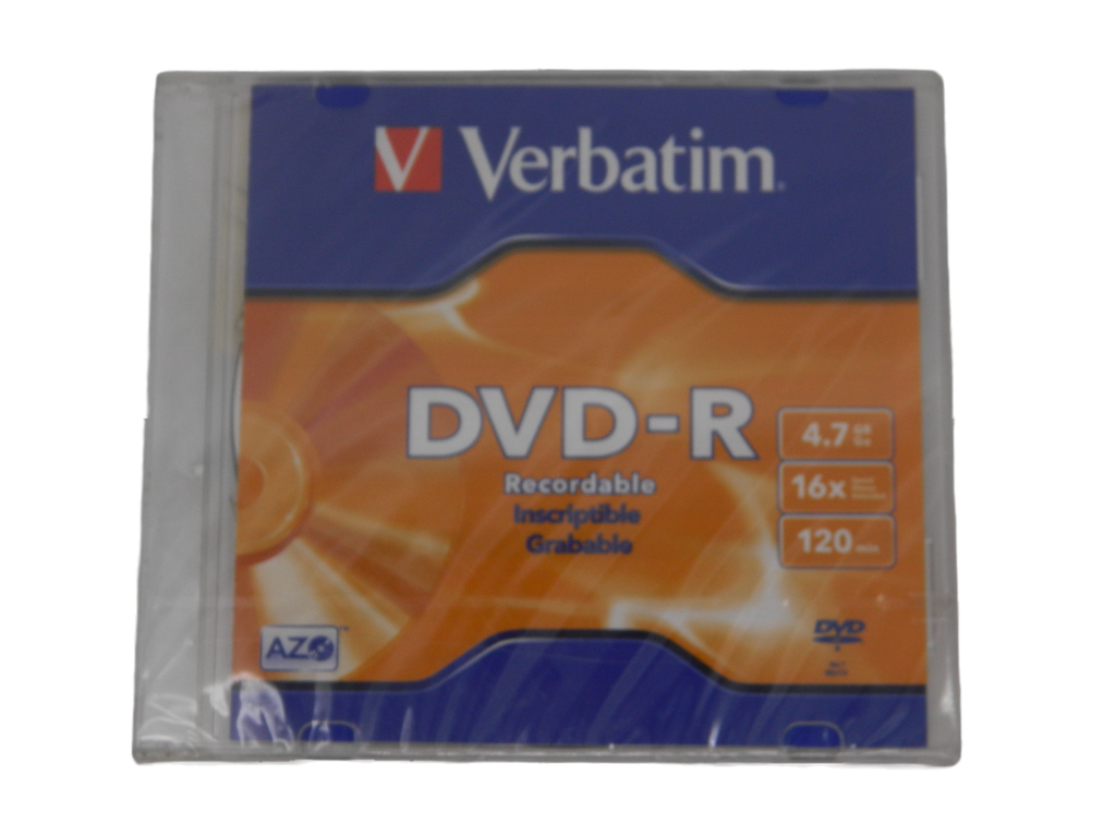 Disco DVD-R Individual 16X Verbatim