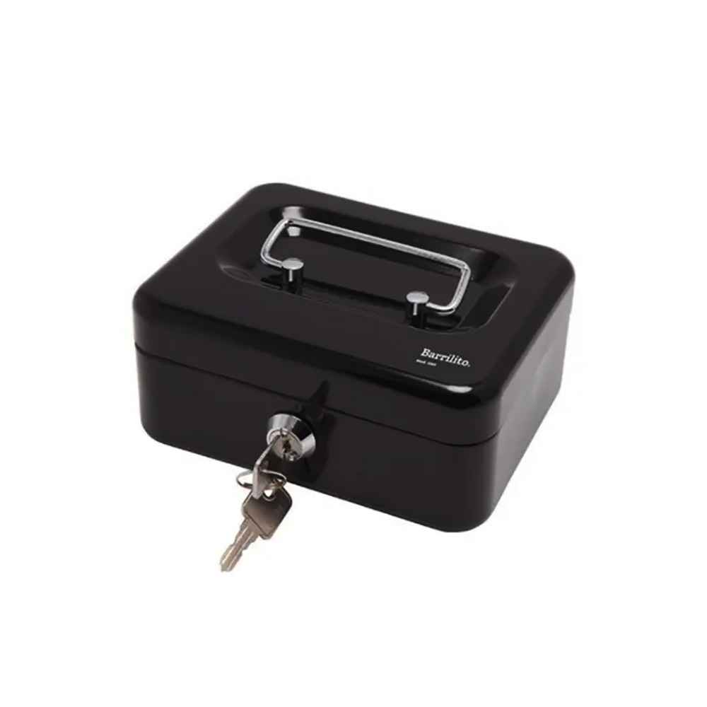 Caja Metalica Dinero Chica 20.4 x 15 x 7.4 cms Barrilito