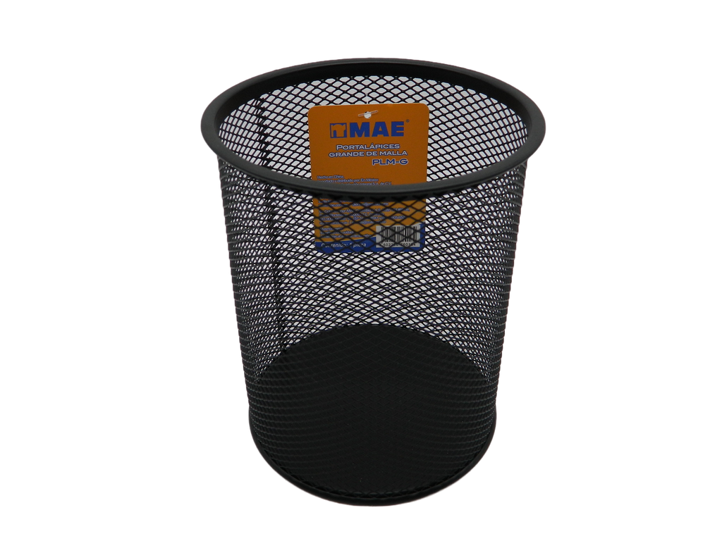 Porta Lapiz Grande Mesh Negro Mae