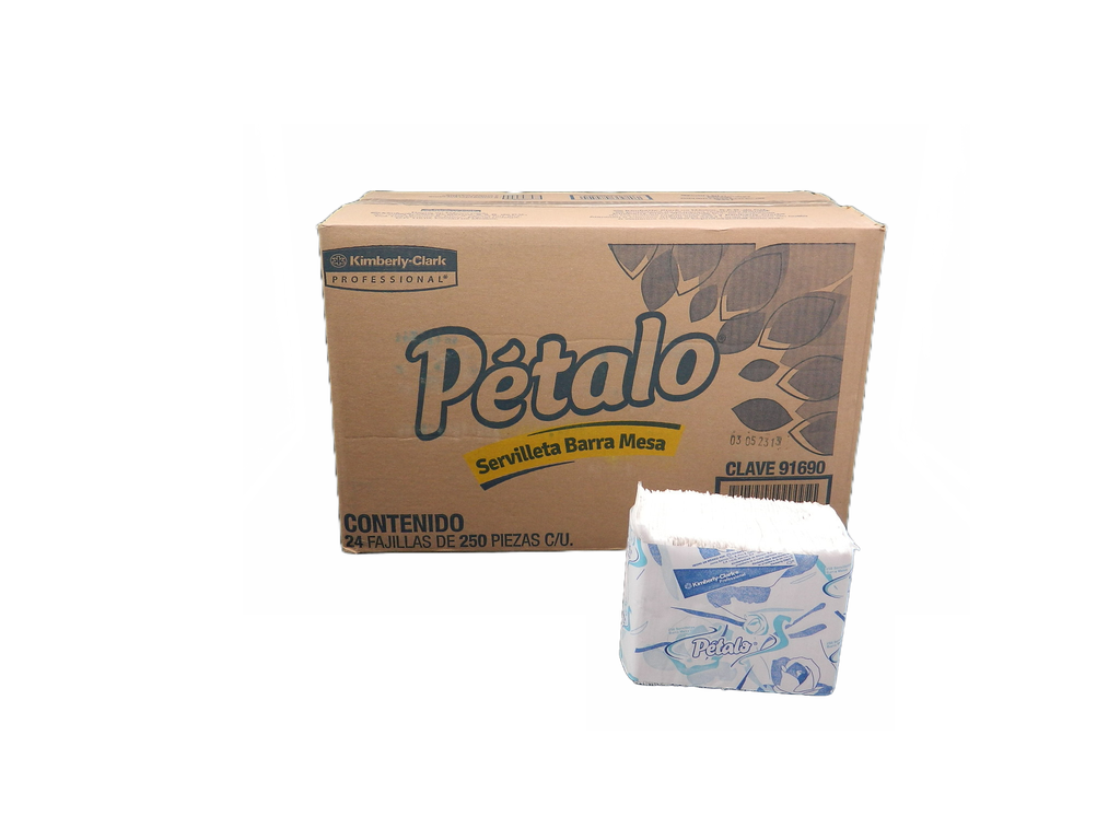 Servilleta Barramesa Sr Petalo C/ 250 pzs C/ 24 pzs 91690 Kimberly