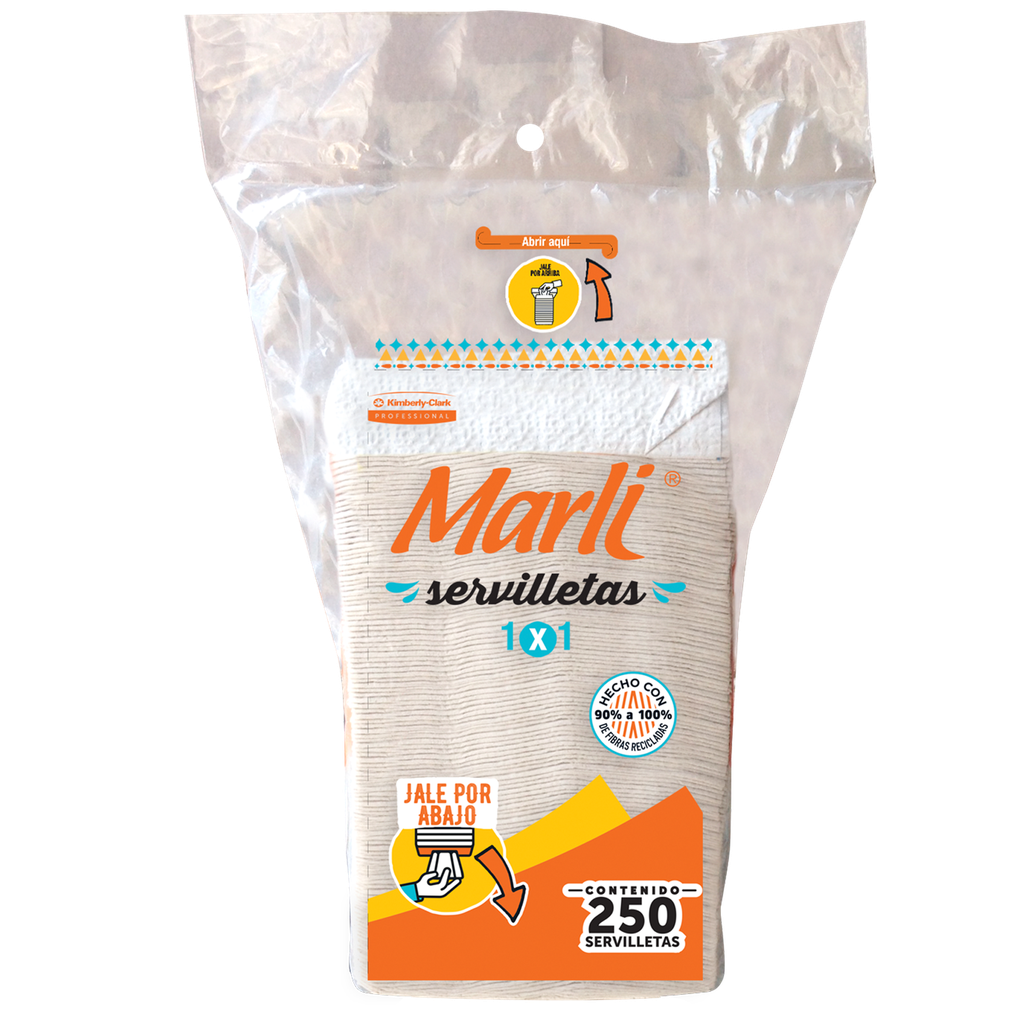 Servilleta Interdoblada Marli Taquera C/ 250 pzs C/ 24 pzs 91663 Kimberly