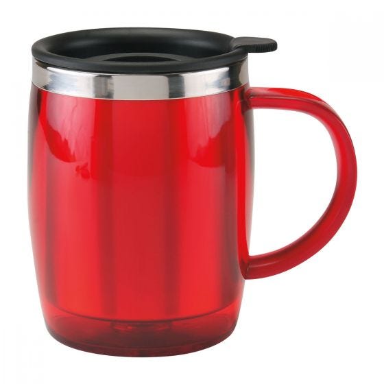 Taza Termica Burgos Rojo PromoOpcion