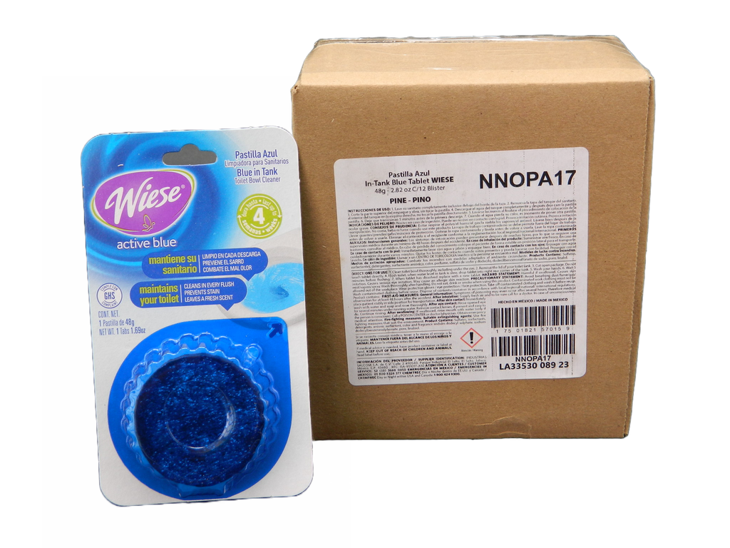 Pastilla Azul 48 grs C/ 12 pzs Wiese
