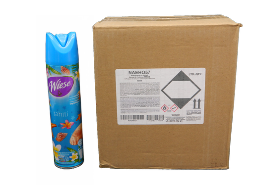 [001537] Aromatizante Aerosol 400 ml Tahiti C/ 12 pzs Wiese