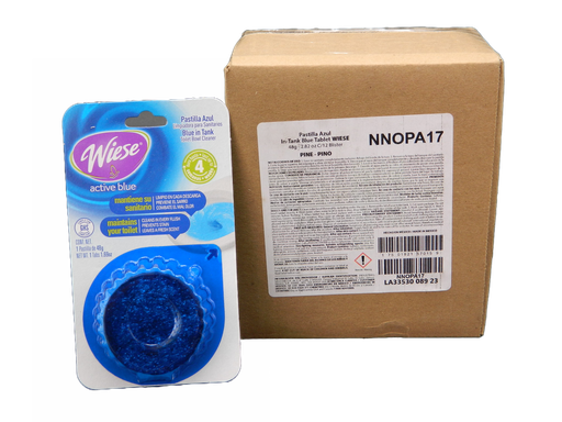 [001612] Pastilla Azul 48 grs C/ 12 pzs Wiese