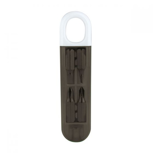 [001691] Desarmador Azuer Negro Traslucido PromoOpcion