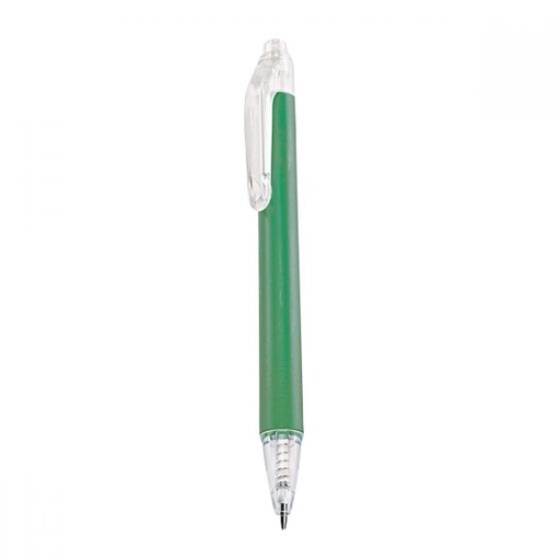 [001812] Boligrafo Furor Verde Traslucido PromoOpcion