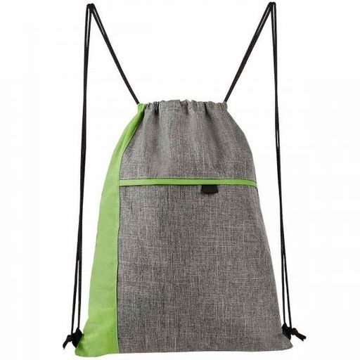 [001920] Bolsa-Mochila Aracar Verde PromoOpcion