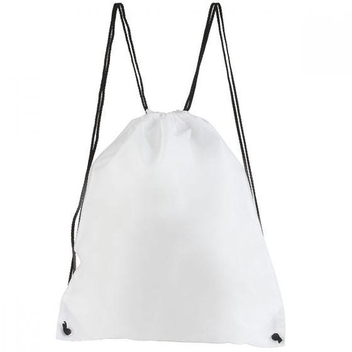 [001923] Bolsa-Mochila Prisma Blanco PromoOpcion