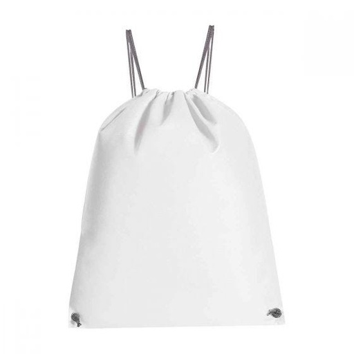[001932] Bolsa-Mochila Pastrana Blanco PromoOpcion