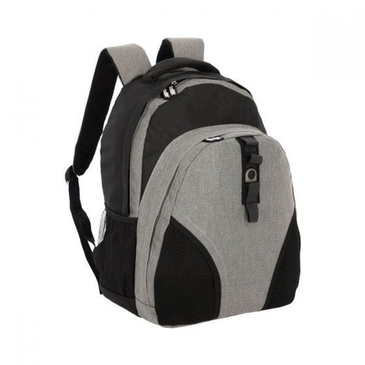 [002054] Mochila Victory Gris Jaspeado PromoOpcion